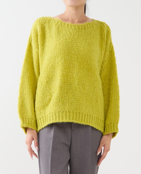 【TRICOTS JEAN MARC/トリコットジーンマルク】ニット（SESAMY） 詳細画像 【WEB限定】イエロー 2