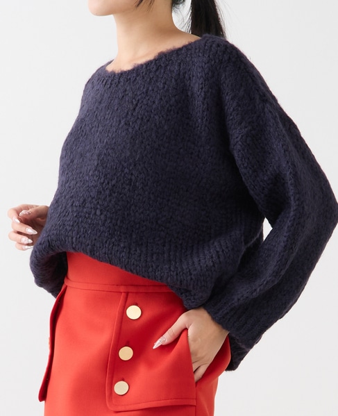 【TRICOTS JEAN MARC/トリコットジーンマルク】ニット（SESAMY） 詳細画像 ネイビー 1