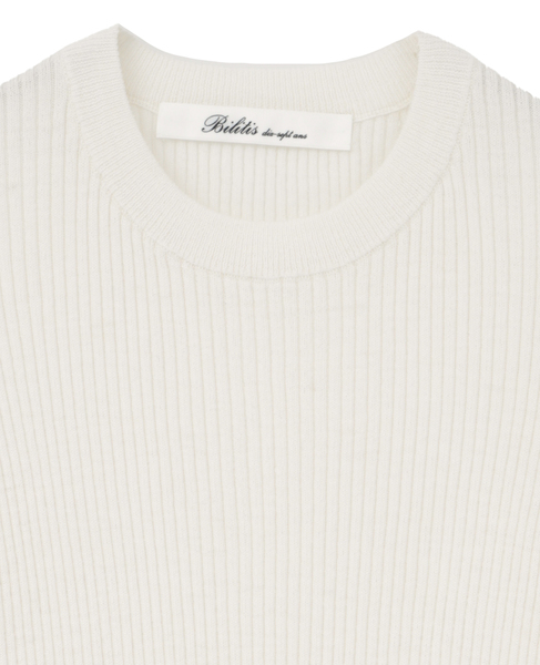 【Bilitis dix-sept ans/ビリティス・ディセッタン】Puff Sleeve Pullover 詳細画像 アイボリー 3