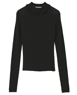 【Bilitis dix-sept ans/ビリティス・ディセッタン】Frill Collar Pullover
