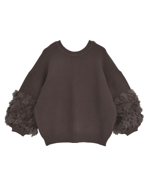 《別注》【TORRAZZO DONNA/トラッツォドンナ】ニット 詳細画像 ブラウン 2