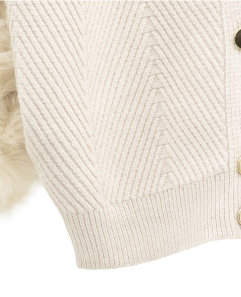 【TORRAZZO DONNA/トラッツォドンナ】ニット（6262-467） 詳細画像 アイボリー 5