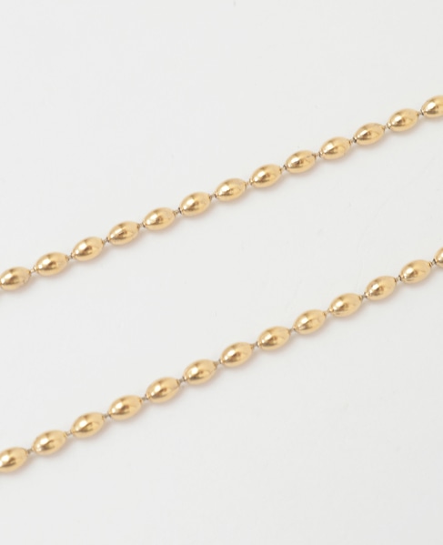 【SOAC/ソーク】Drop Chain Long Necklace 詳細画像 ゴールド 4