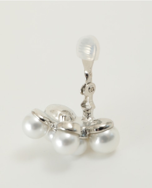 【IRIS 47/イリスフォーセブン】breath earring 詳細画像 ホワイト 11