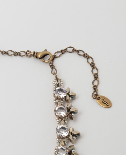 【tataborello/タタボレロ】MERLETTO Necklace 詳細画像 クリア 2