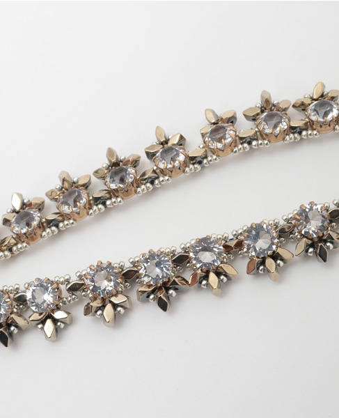 【tataborello/タタボレロ】MERLETTO Necklace 詳細画像 クリア 3