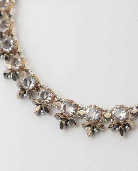 【tataborello/タタボレロ】MERLETTO Necklace 詳細画像 クリア 4