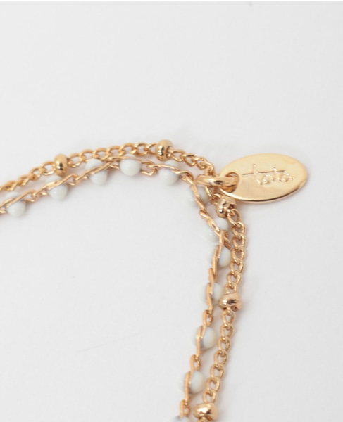 【tataborello/タタボレロ】ANNE Necklace 詳細画像 クリア 3