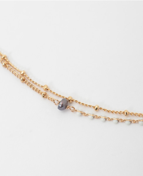 【tataborello/タタボレロ】ANNE Necklace 詳細画像 クリア 5