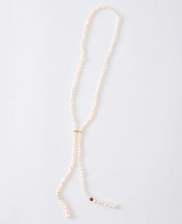 《別注》【EO/イオ】PEARL/RED TIGER EYE NECKLACE（ロング）