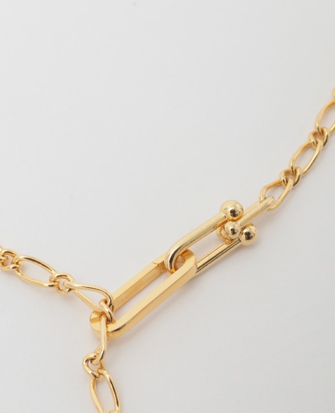 《別注》【EO/イオ】PEARL FIGARO LARIAT NECKLACE 詳細画像 アイボリー 4