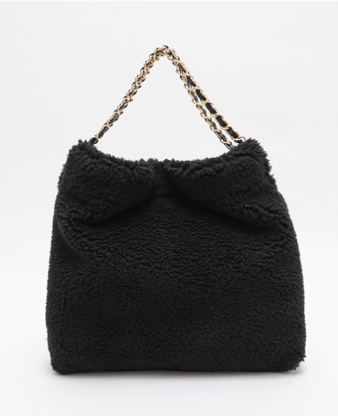 VIOLAd’ORO ヴィオラドーロ　ボアチェーンバッグ VIOLAd'ORO（ヴィオラドーロ）の「VIOLAd'ORO:ボア チェーン