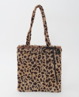 【Bilitis dix-sept ans/ビリティス・ディセッタン】Leopard Fur Tote
