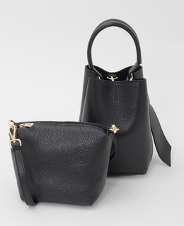 【AULENTTI/オーレンティ】レザースエードバッグ