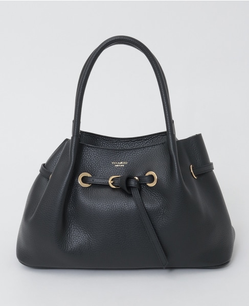 【VIOLAd'ORO/ヴィオラドーロ】レザーバッグ（V-1600） 詳細画像 ブラック 1