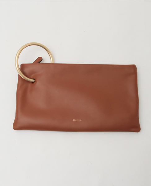 【ORSETTO/オルセット】バッグ（ANELLO） 詳細画像 ブラウン 1