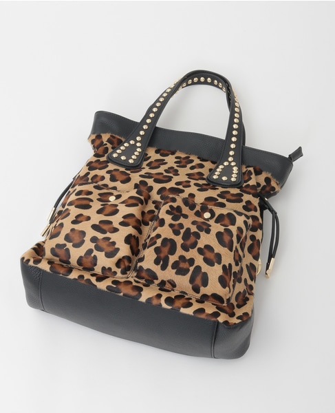 【BEVINI/べヴィニ】ハンドバッグ（MARA） 詳細画像 レオパード 8