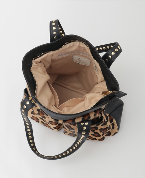 【BEVINI/べヴィニ】ハンドバッグ（MARA） 詳細画像 レオパード 9