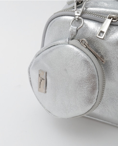 《別注》【BEVINI/べヴィニ】ハンドバッグ（B170） 詳細画像 シルバー 10