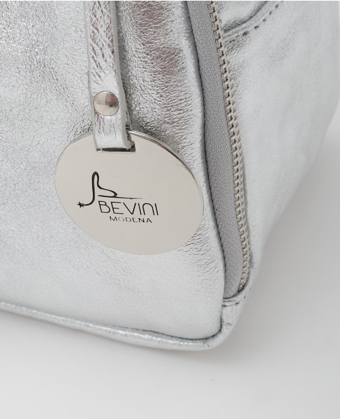 《別注》【BEVINI/べヴィニ】ハンドバッグ（B170） 詳細画像 シルバー 12