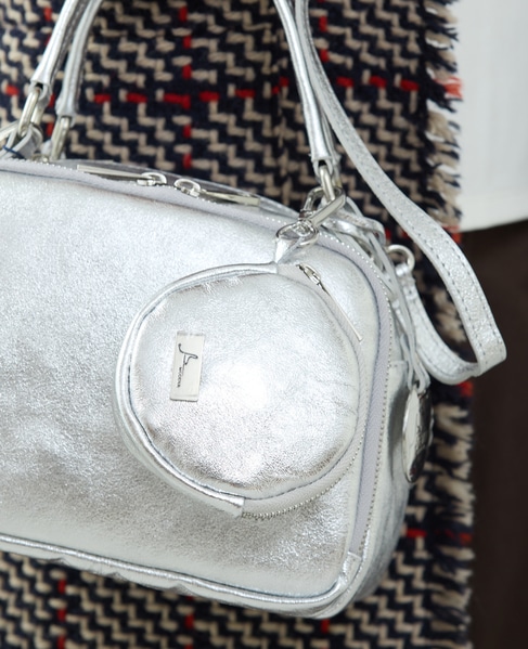 《別注》【BEVINI/べヴィニ】ハンドバッグ（B170） 詳細画像 シルバー 3