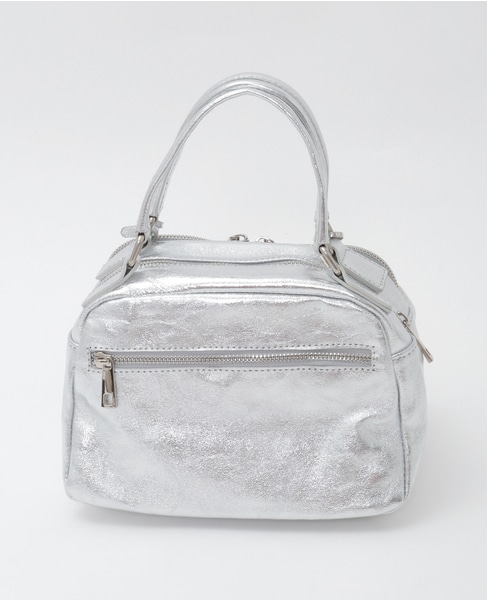 《別注》【BEVINI/べヴィニ】ハンドバッグ（B170） 詳細画像 シルバー 8