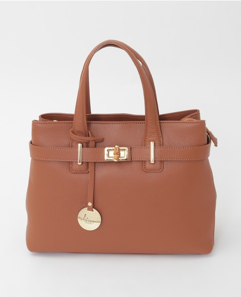 【BEVINI/べヴィニ】ハンドバッグ（B646） 詳細画像 キャメル 1