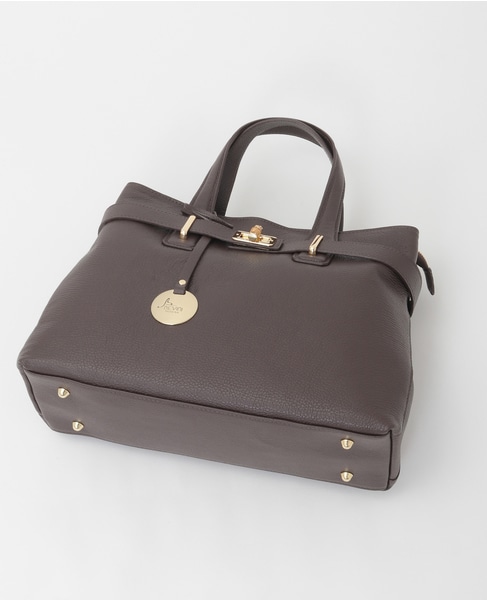 【BEVINI/べヴィニ】ハンドバッグ（B646） 詳細画像 ブラウン 7