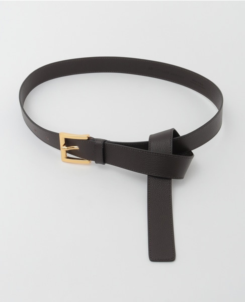 【ATELIER AMBOISE/アトリエアンボワーズ】ベルト（3051_WILLER_GOLD） 詳細画像 ブラウン 1