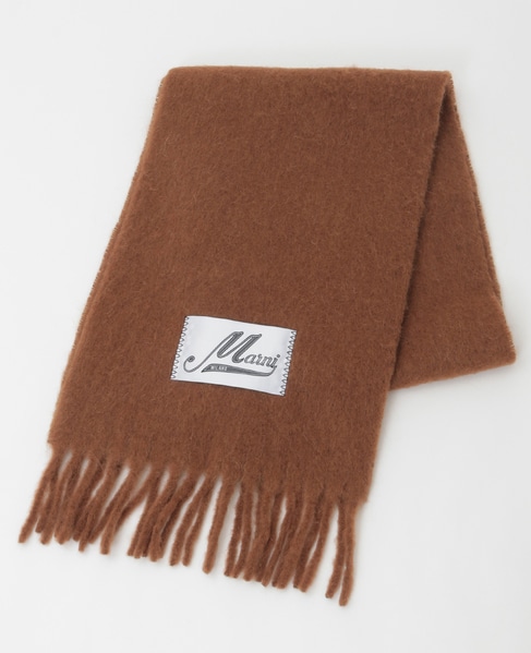 【MARNI/マルニ】ストール 詳細画像 ブラウン 1