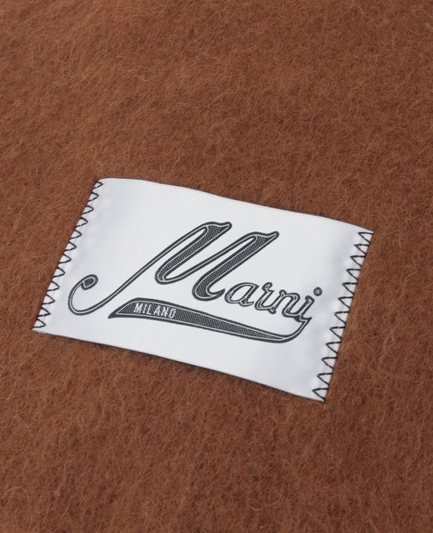 【MARNI/マルニ】ストール 詳細画像 ブラウン 5