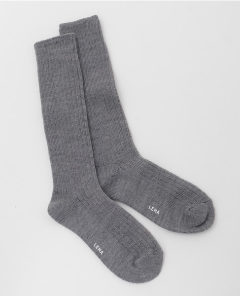 【LEHA/レハ】ソックス(DQ4AC004) 詳細画像 グレー 1