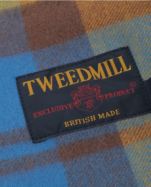 【TWEEDMILL/ツイードミル】ストール（70-190-WP） 詳細画像 イエロー 3