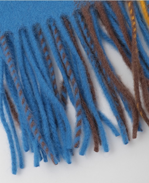 【TWEEDMILL/ツイードミル】ストール（70-190-WP） 詳細画像 イエロー 4