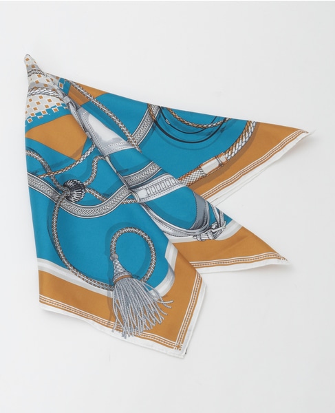 【manipuri/マニプリ】スカーフ 詳細画像 ブルー 1