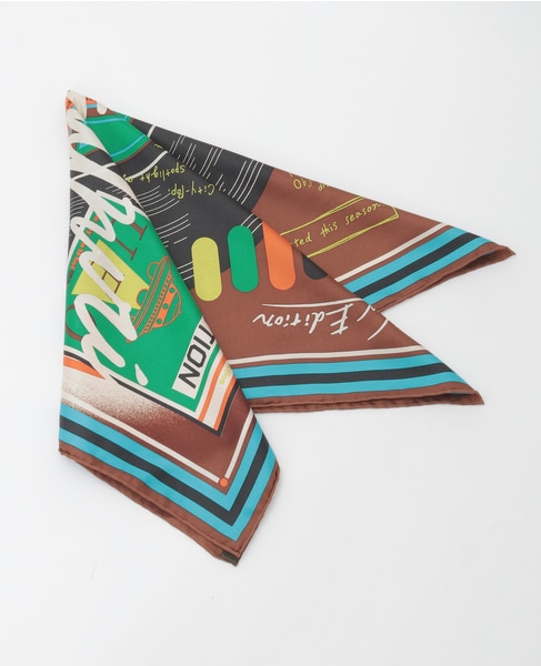 【manipuri/マニプリ】スカーフ 詳細画像 ブラウン 1