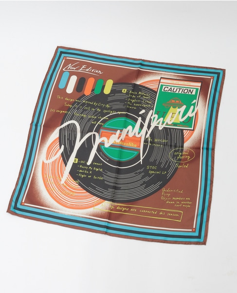 【manipuri/マニプリ】スカーフ 詳細画像 ブラウン 3