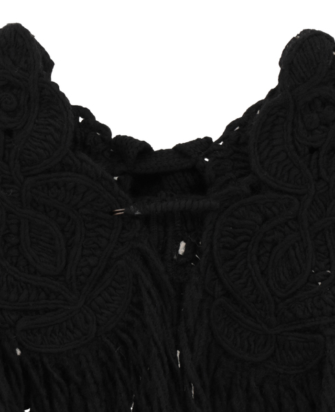 【enrica/エンリカ】ストール(KNIT 244) 詳細画像 ブラック 3