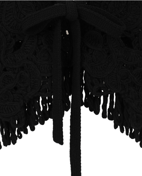 【enrica/エンリカ】ストール(KNIT 244) 詳細画像 ブラック 5