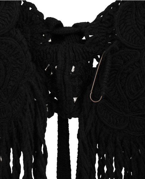 【enrica/エンリカ】ストール(KNIT 244) 詳細画像 ブラック 6