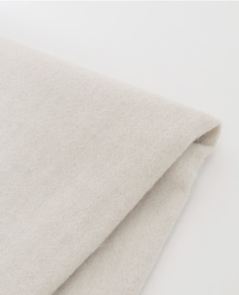 カシミヤストール 詳細画像 アイボリー 3