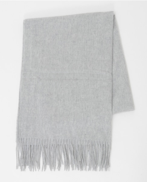 カシミヤストール 詳細画像 グレー 1