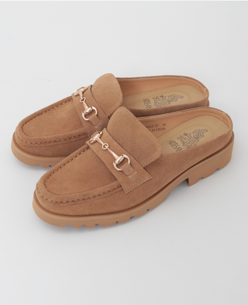 【Artesanos/アルテサノス】スウェードローファー 詳細画像 キャメル 1