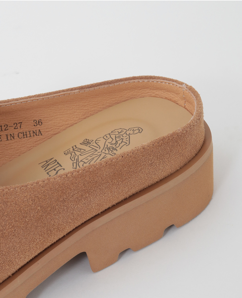 【Artesanos/アルテサノス】スウェードローファー 詳細画像 キャメル 6