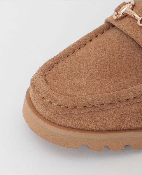 【Artesanos/アルテサノス】スウェードローファー 詳細画像 キャメル 8