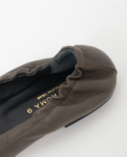 【CORSO ROMA9/コルソローマ】フラットシューズ（TINA 406） 詳細画像 ダークグリーン 6