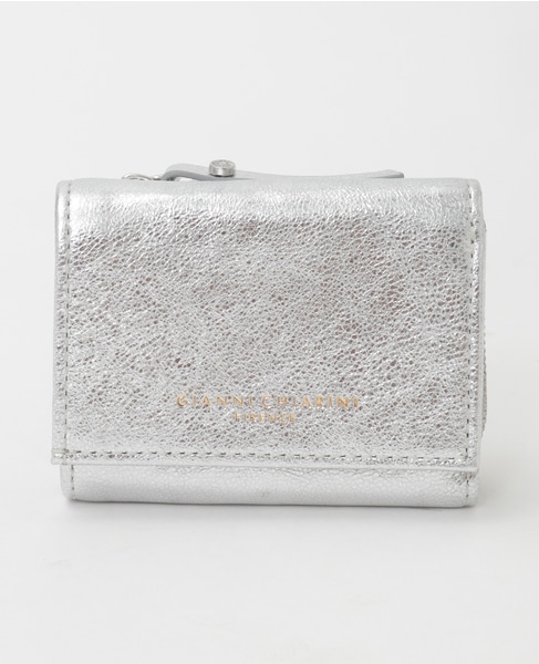 【Gianni Chiarini/ジャンニキャリーニ】WALLET ESSENTIAL MET 詳細画像 シルバー 1