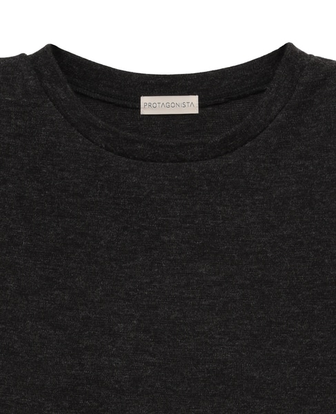 【PROTAGONISTA/プロタゴニスタ】カットソー(PNT-CT-77) 詳細画像 ブラック 3
