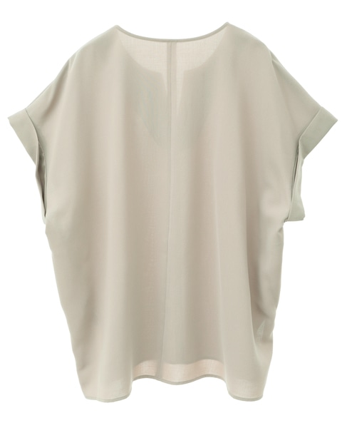 キーネックオーバーブラウス 詳細画像 ベージュ 12