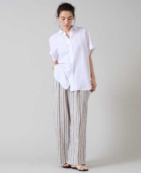 フレンチスリーブシャツ 詳細画像 ホワイト 3